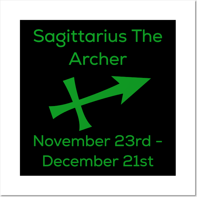 Sagittarius The Archer, Zodiac Wall Art by Celtic Morrigan